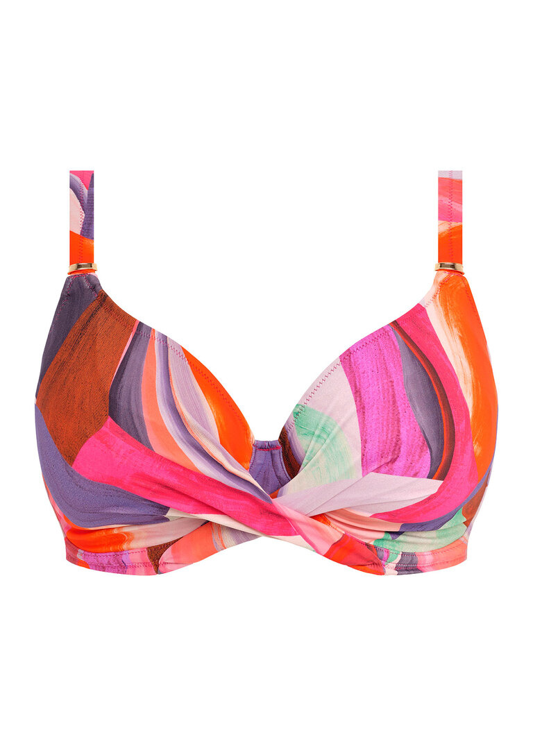 KOMPLET - Kostium kąpielowy Fantasie Swim AGUADA BEACH Sunrise FS502905SUI Uw Full Cup Bikini Top 32E + majtki AS502970SUI
