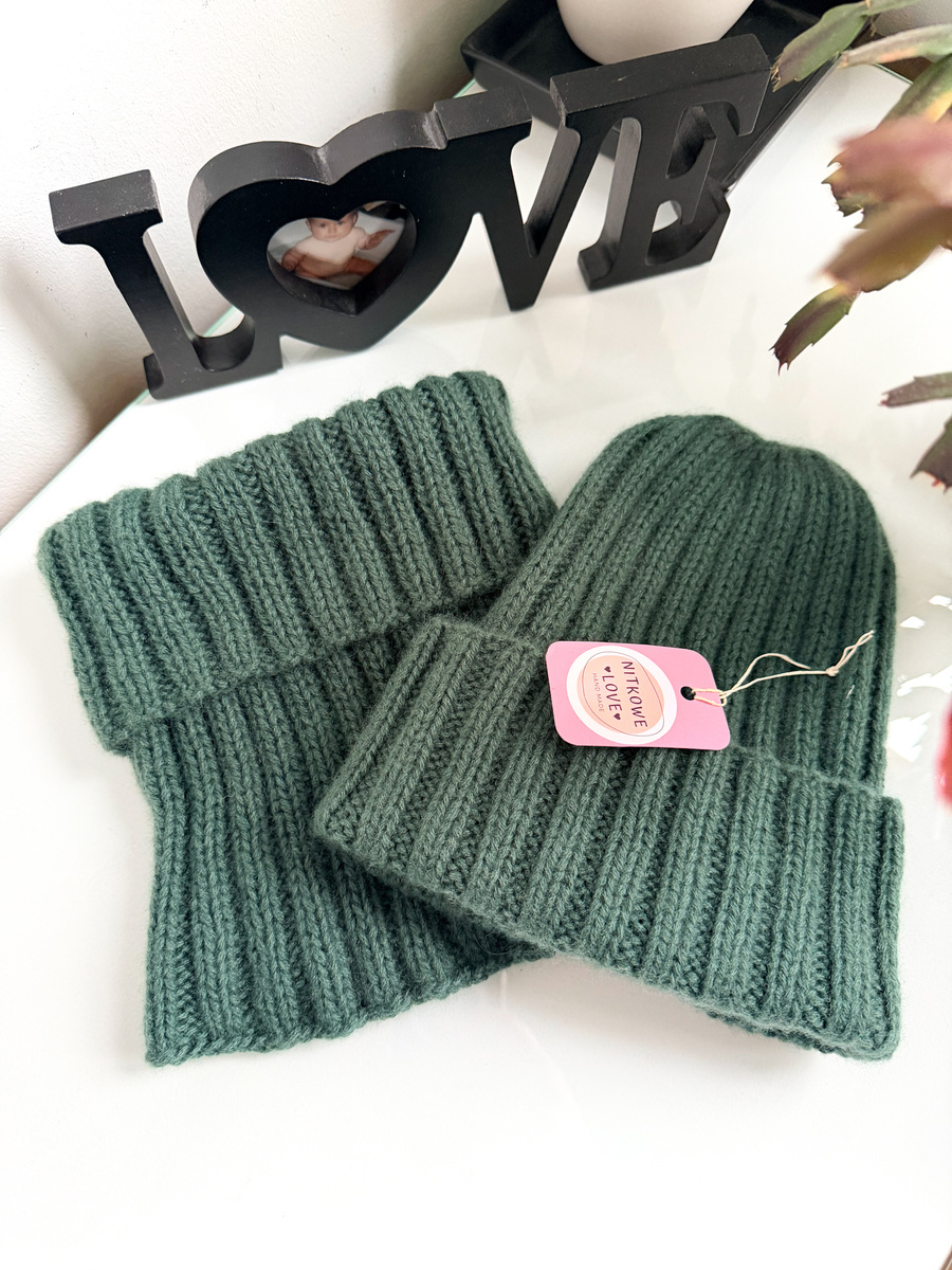 Wełniany KOMIN KASZMIR 100% - WYBIERZ KOLOR