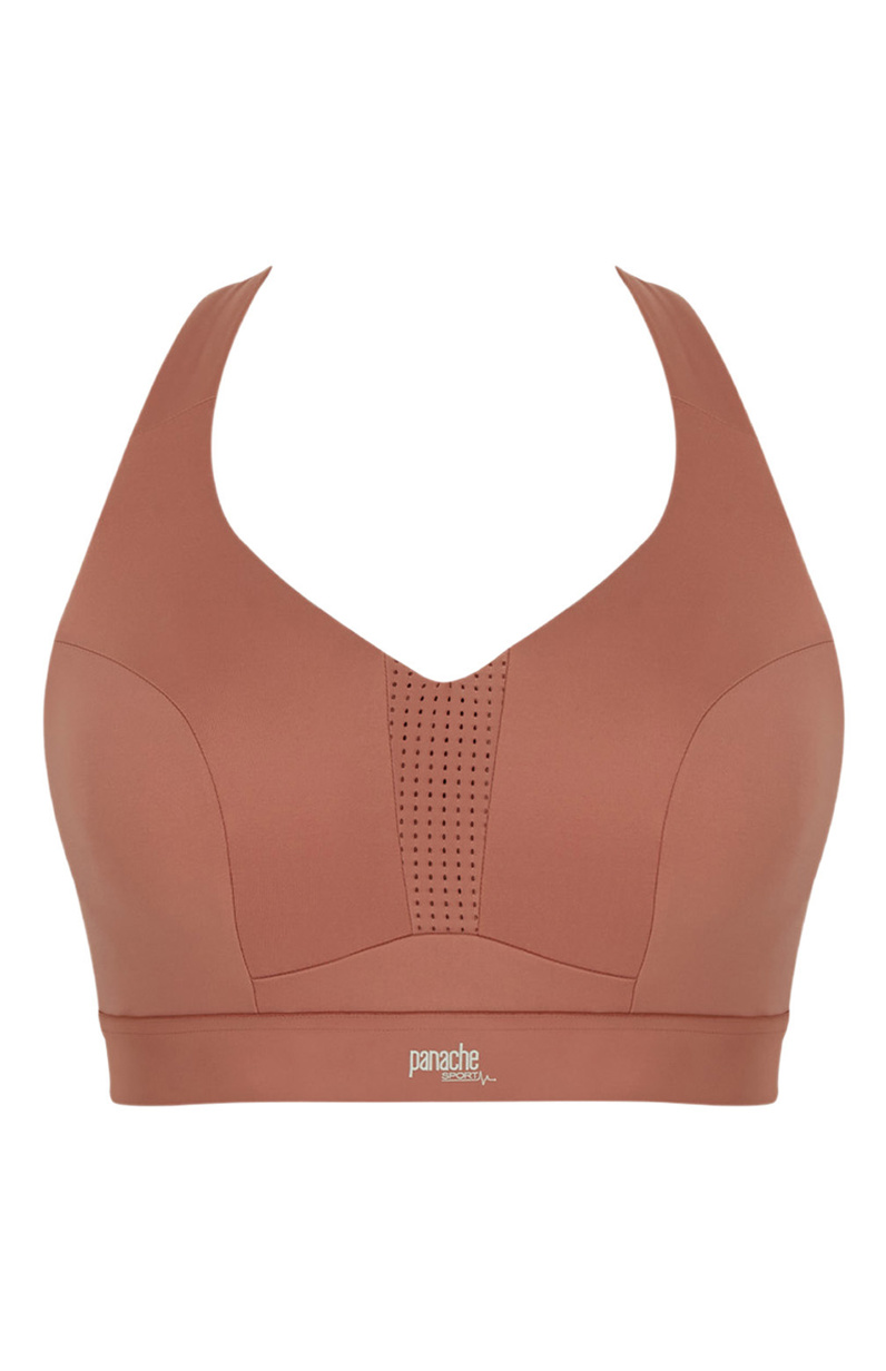 Biustonosz Panache Sport ENDURANCE 5022 Non Padded Sports Wired Bra Sienna Rose