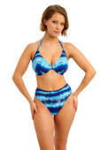 Wysokie majtki kąpielowe Freya Swim CADIZ COAST AS207478RIO High Waist Bikini Brief Rio