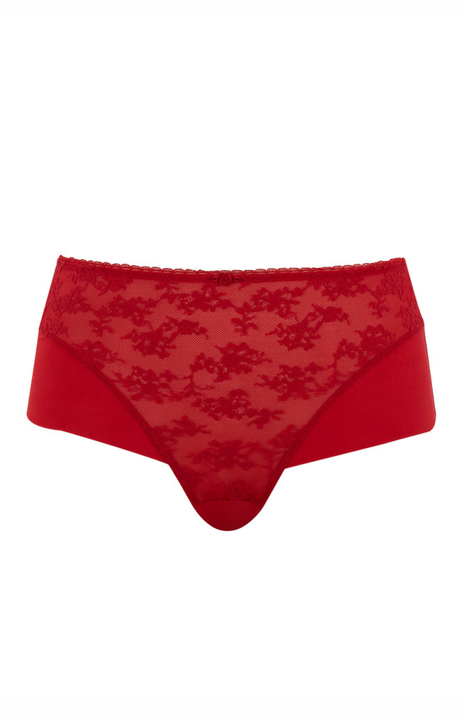 Figi Panache TANGO LACE 10962 Deep Brief Scarlet
