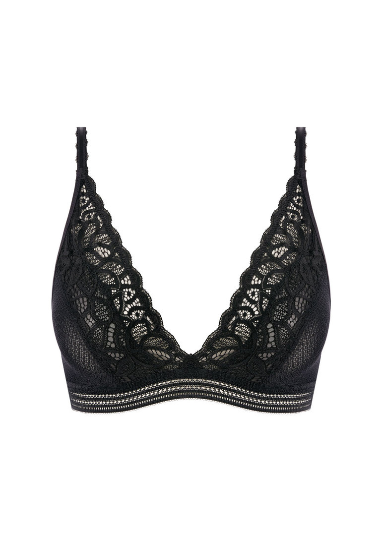 Braletka Wacoal RAFFINE WE148008BLK Non Wired Bralette Black