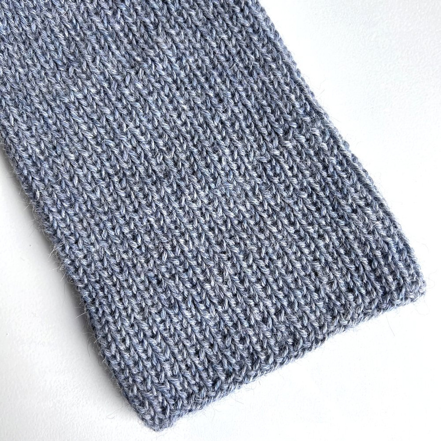 KIARA Women's Alpaca Beanie 100% Alpaca 9021 Mgła
