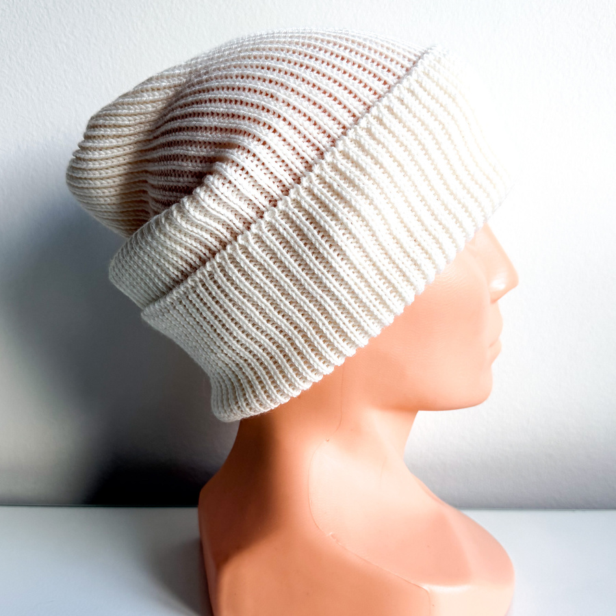 VARELLA – czapka z wełny merino baby merino 01 biała