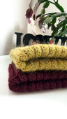 LAURIN Beanie 100% Alpaca 9046 Dzikie Jagody