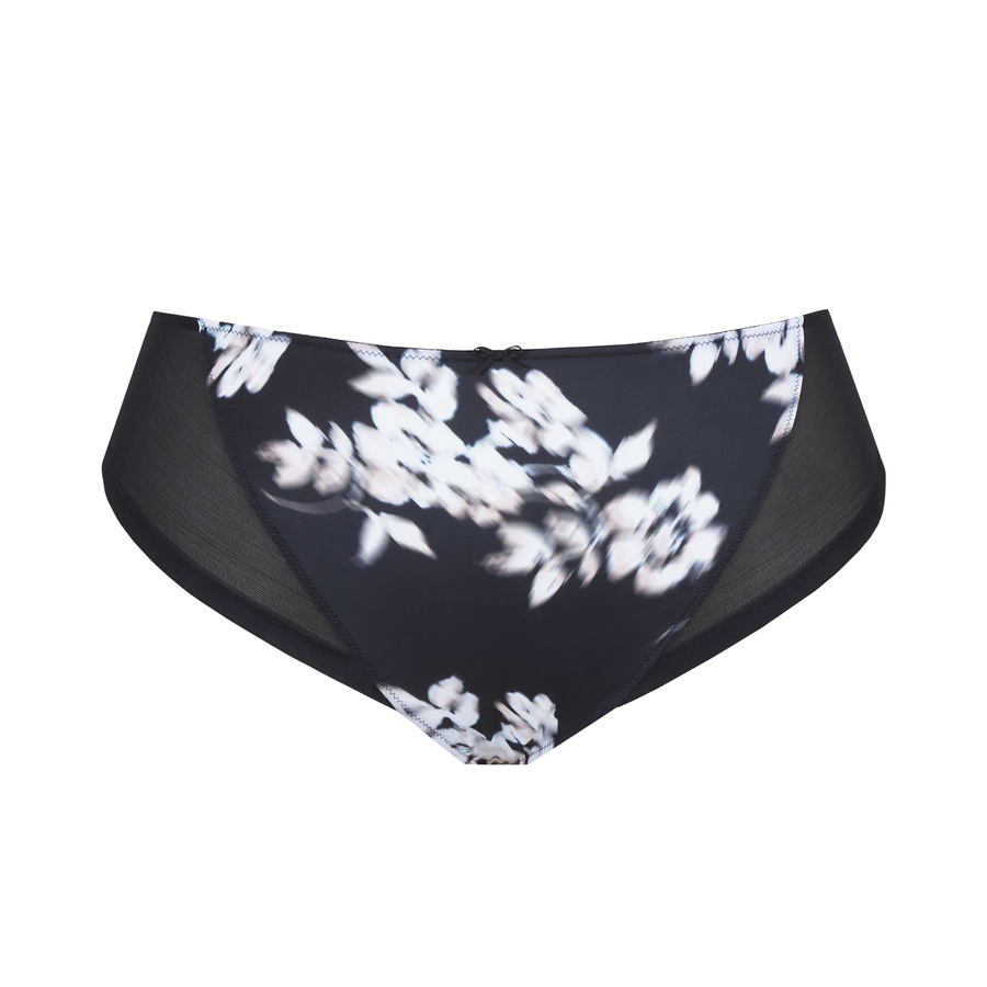Majtki brazylijskie Sculptresse by Panache BLISS 10683A Brazilian Brief Black Floral