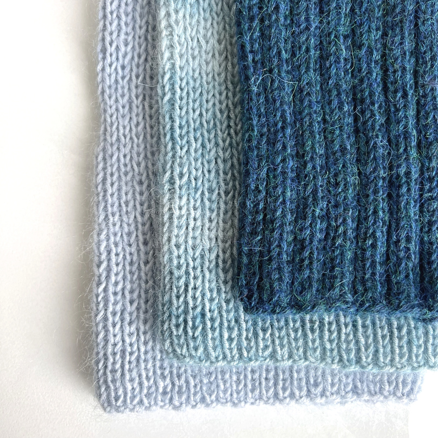 LAURIN – czapka beanie z alpaki 100% 7240 Niebieski Petrol damska/męska/dziecięca zimowa