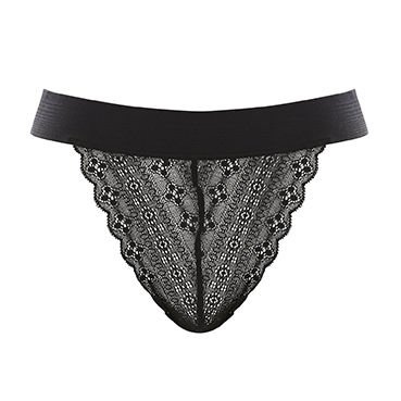 Figi majtki tanga Cleo Panache LYZY 9762 Brief Black
