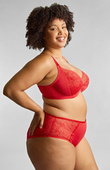 Biustonosz Sculptresse by Panache SOPHIA 11196 Plunge Bra Red