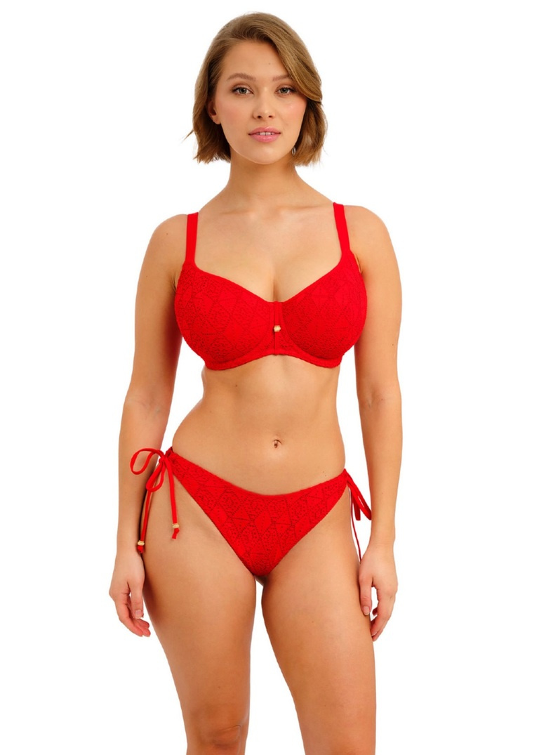 Biustonosz kąpielowy Freya Swim NOMAD NIGHTS AS205403LAA Uw Sweetheart Bikini Top Lava