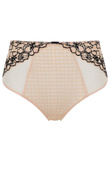 Głębokie figi Panache ENVY 7283 Deep Brief Sand/Black