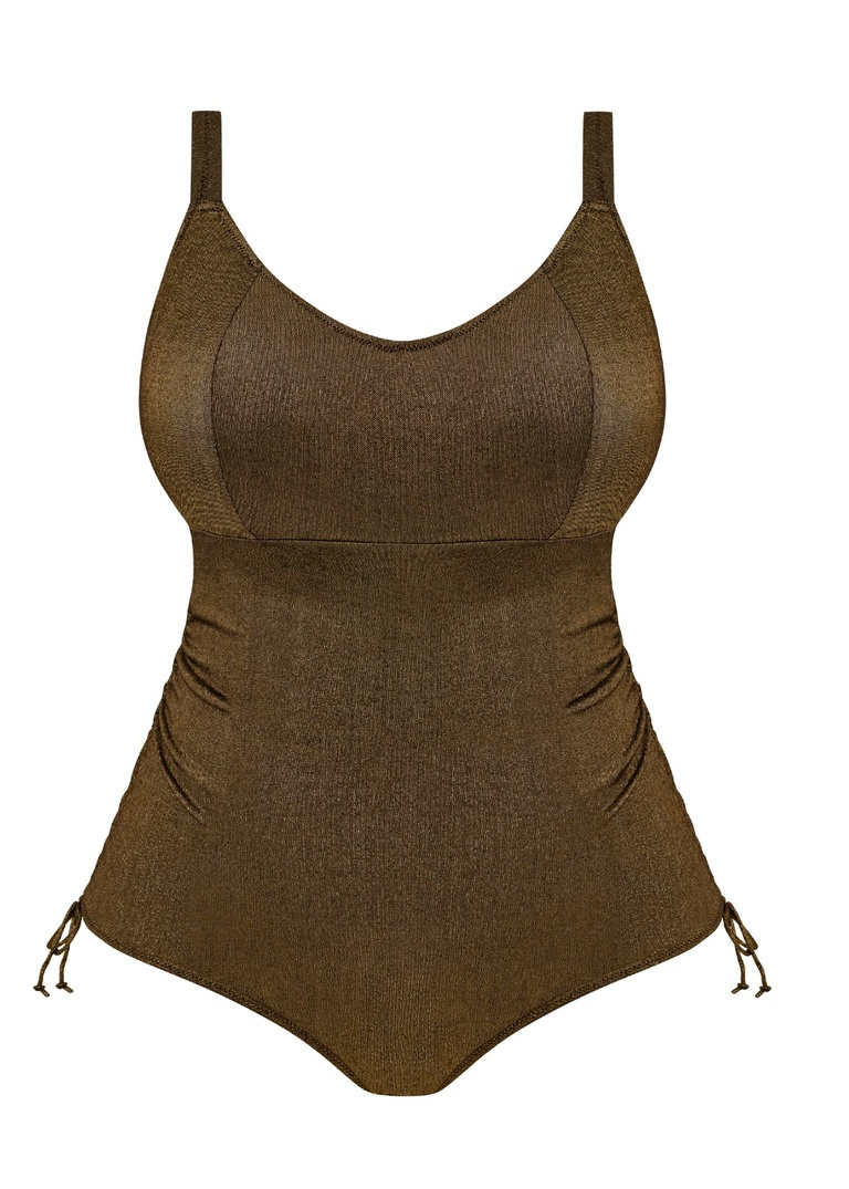 Strój kąpielowy Elomi Swim SUNSET SHIMMER ES803243GOR Non Wired Swimsuit Gold Rush