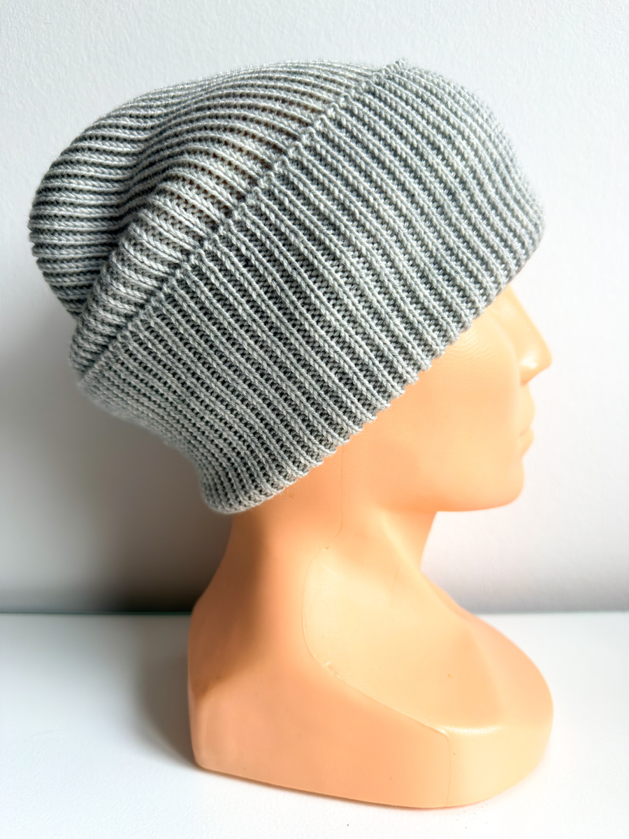 VARELLA Beanie 100% Baby Merino Wool 22 Light Grey Winter