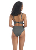 KOMPLET - Strój kąpielowy dwuczęściowy Freya Swim CHECK IN Monochrome - wybierz fason i rozmiar (28G, 28GG, 30D, 32H, 34F, 34J, 36G)