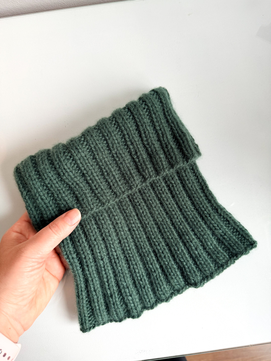 Wełniany KOMIN KASZMIR 100% 624 Bosco