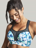 Biustonosz sportowy Panache Sport POWER 5021B z fiszbinami Digital Bloom