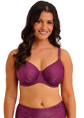 Biustonosz kąpielowy Fantasie PAROS COAST FS506101BER Uw Gathered Full Cup Bikini Top Berry Shimmer