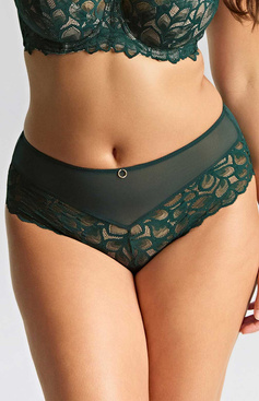 Figi pełne Panache ALLURE 10764 Deep Brief Forest Green