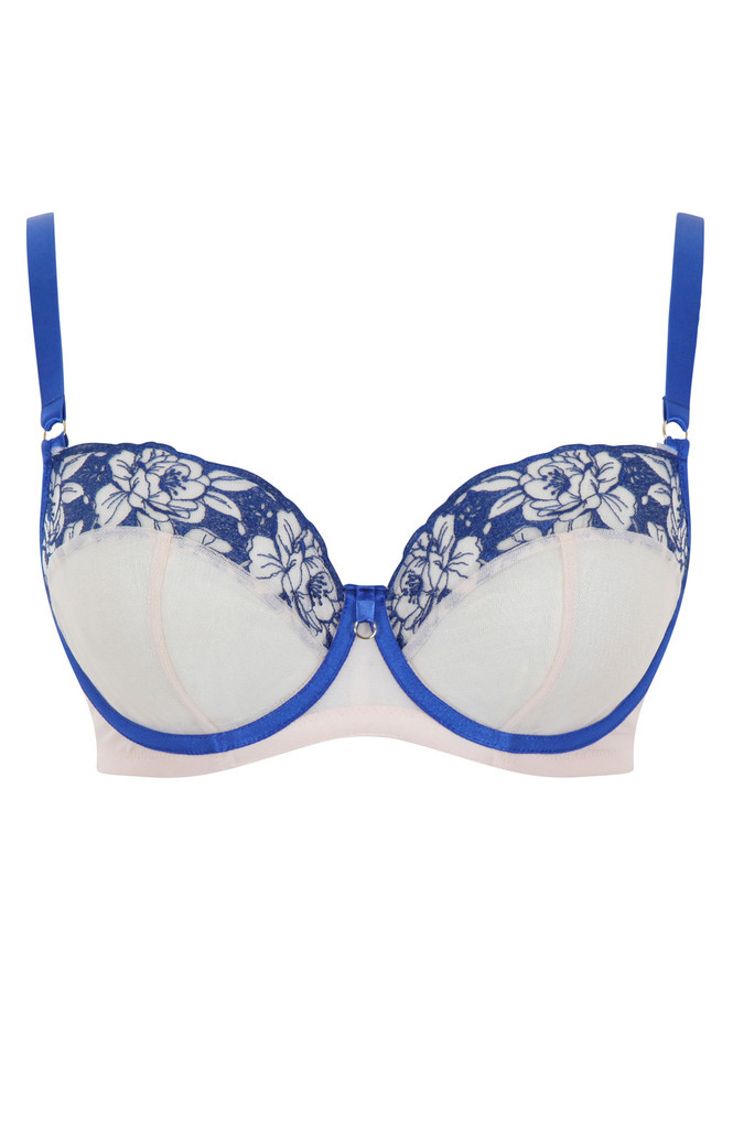 Biustonosz Panache ROSA 10791 Balcony Bra Cobalt/Latte