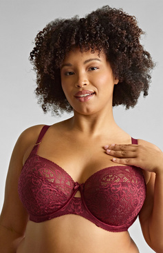 Biustonosz Sculptresse by Panache ESTEL 9685 Full Cup Bra Cherry Red