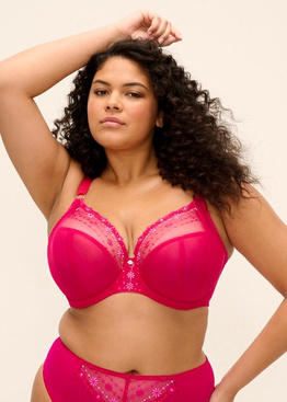 Biustonosz Elomi MATILDA EL8900HOK Uw Plunge Bra Hot Pink