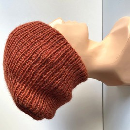 KIARA Beanie-Mütze aus 100% Alpaka 2925 rdza Damen