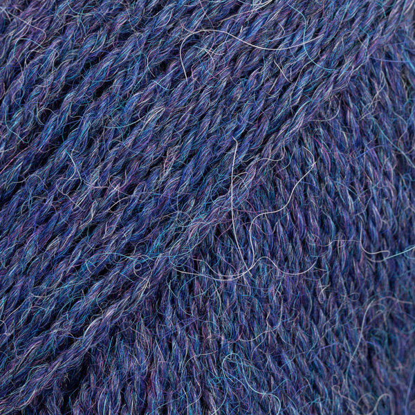 KIARA Turn-Up Beanie 100% Alpaca 6360 nocne niebo
