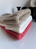 HELLI – czapka merino wywijana 100% Baby Merino 01 biały, jesienno-zimowa unisex
