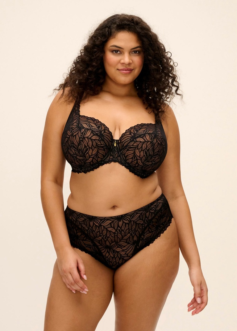 Biustonosz Elomi CARENA EL303507BLK Uw Balconette Bra Black