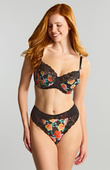 Biustonosz Panache ENVY 7285A Full Cup Black Rose
