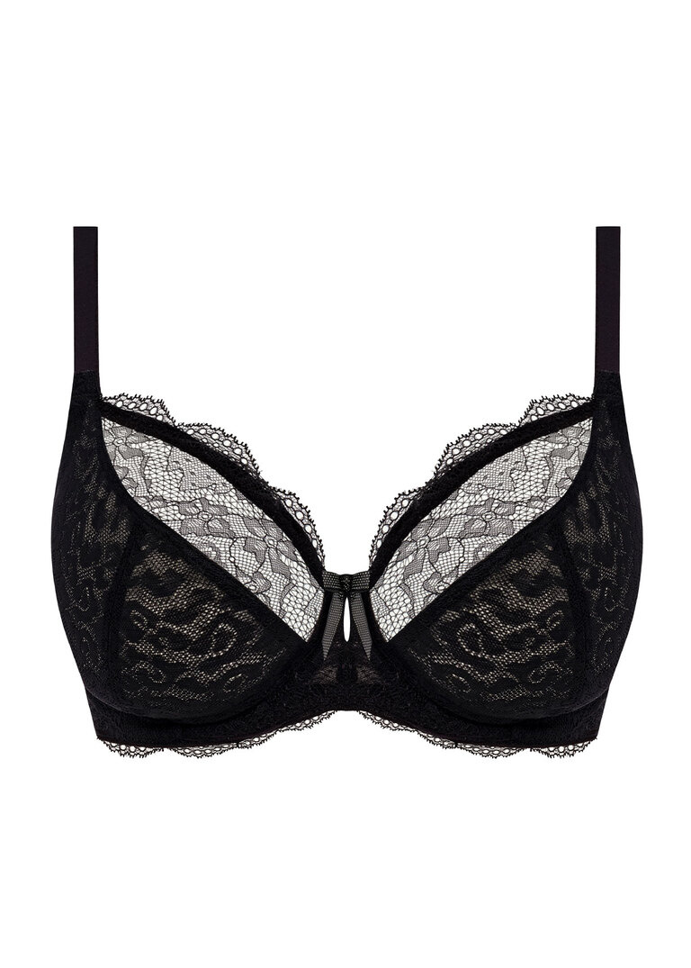 Biustonosz Freya FANCIES AA1011BLK Uw Plunge Bra Black