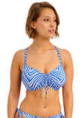 Braletka bikini z fiszbinami Freya FIJI FALLS AS206814OCN Uw Bralette Bikini Top Ocean