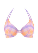 Biustonosz kąpielowy Freya Swim HARBOUR ISLAND AS205504SOB Uw Halter Bikini Top Sorbet