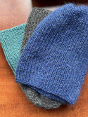 NANA – czapka merino beanie 100% Baby Merino 47 Morze Północne zielona jesienno-zimowa