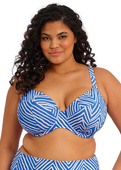 Biustonosz kąpielowy Elomi FIJI FALLS ES802602OCN Uw Plunge Bikini Top Ocean