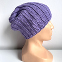 HELLI Beanie-Mütze aus Baby-Merinowolle 14 Violett