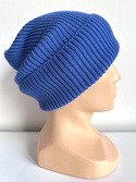 VARELLA Beanie 100% Baby Merino Wool 33 Bright Blue Winter