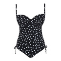 Strój kąpielowy jednoczęściowy Panache Swim POLKA DOT SW2060 ISABELLA Balcony Swimsuit Polka Dot Print