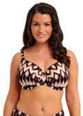 Biustonosz kąpielowy Fantasie Swim SABANA FS506401CPT Uw Gathered Full Cup Bikini Top Copper Tint