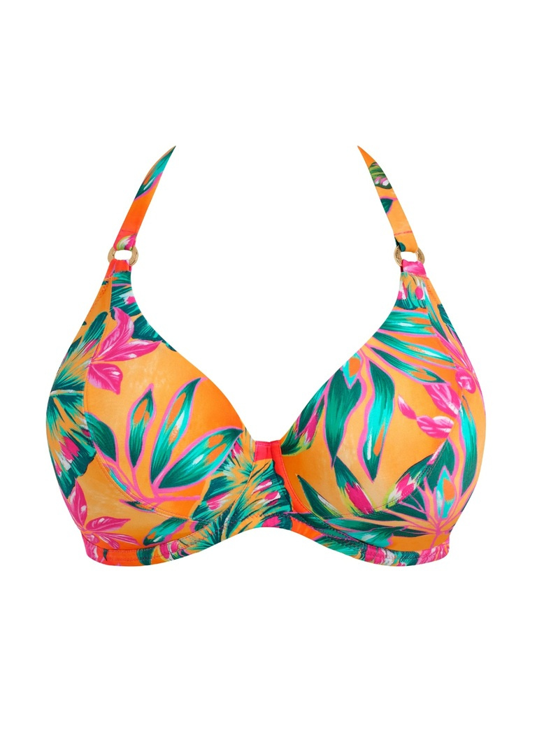 Stanik kąpielowy Fantasie SUNSET REEF FS507004HET Uw Halter Bikini Top Heatwave