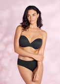 Biustonosz strapless Wacoal INES SECRET WE601011BLK Uw Moulded Strapless Bra Black