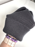 VARELLA – czapka beanie z wełny merino 100% Baby Merino 21 Czarny