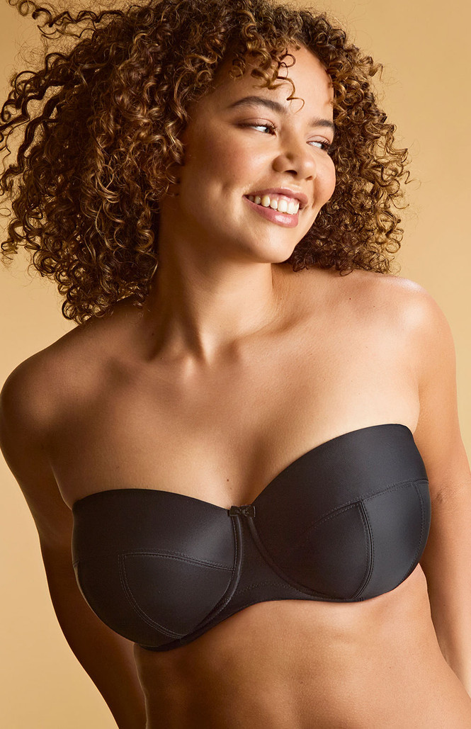 Biustonosz Panache ALICE 11040 Balcony Strapless Bra Black
