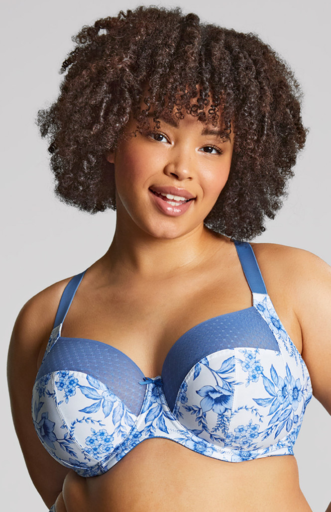 Biustonosz Sculptresse by Panache BLISS 10685 Full Cup Bra Blue Floral
