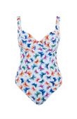 Strój kąpielowy jednoczęściowy Panache FLUTTER SW1720B Paloma Balcony Swimsuit Flutter Print