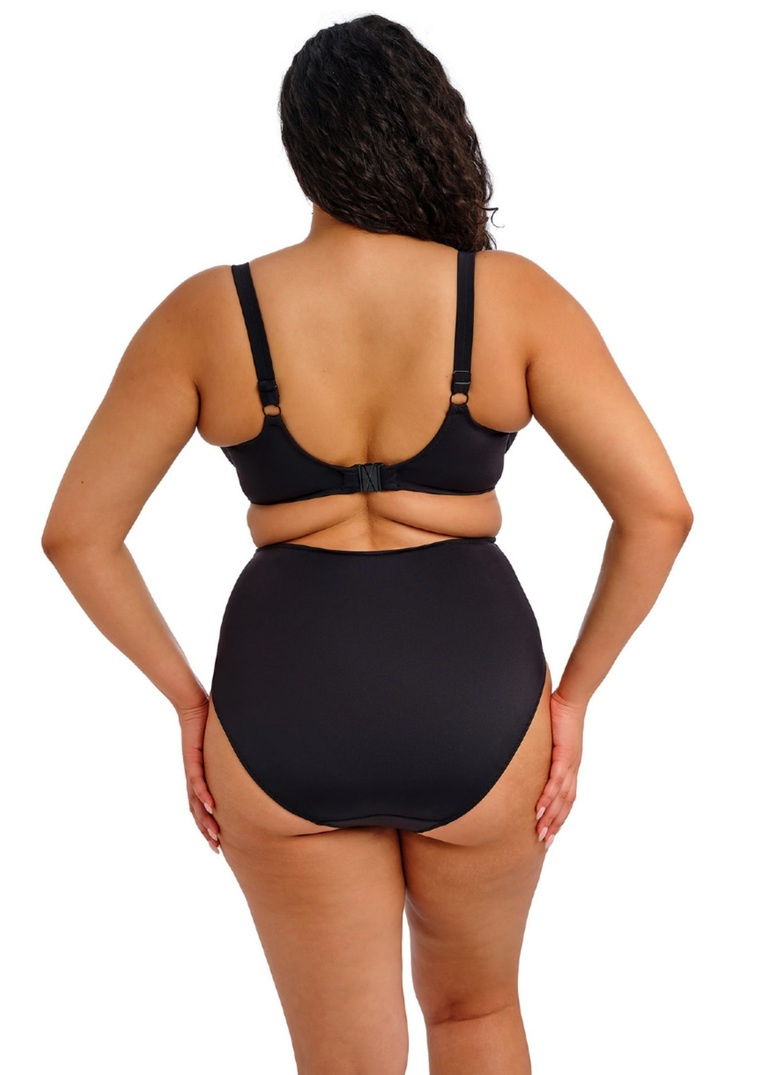 Biustonosz kąpielowy Elomi PLAIN SAILING ES7285BLK Uw Plunge Bikini Top Black