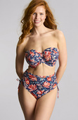Figi kąpielowe Panache Swim LILIFLORA SW2049 Midi Adjustable Bikini Bottoms Liliflora Print