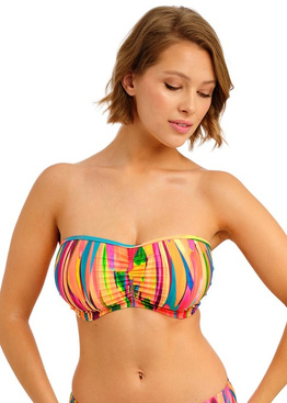 Biustonosz kąpielowy Freya Swim SAN ANTONIO AS207810FIA Uw Bandeau Bikini Top Fiesta