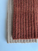 LAURIN – czapka z alpaki 100% beanie 9025 orzechowy damska/męska zimowa