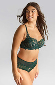 Figi pełne Panache ALLURE 10764 Deep Brief Forest Green